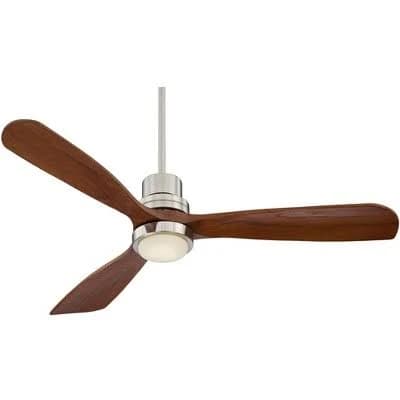 Casa Vieja Delta-Wing 52" DC Rustic Farmhouse 3 Blade Indoor Ceiling Fan with LED