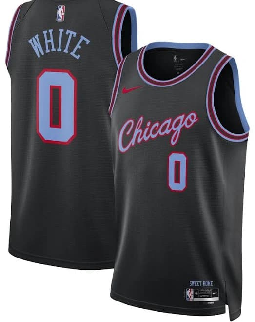 Nike Chicago Bulls Coby White #0 Swingman Jersey