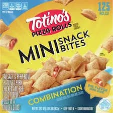 Totino's Combination Mini Snack Bites Frozen Pizza Rolls