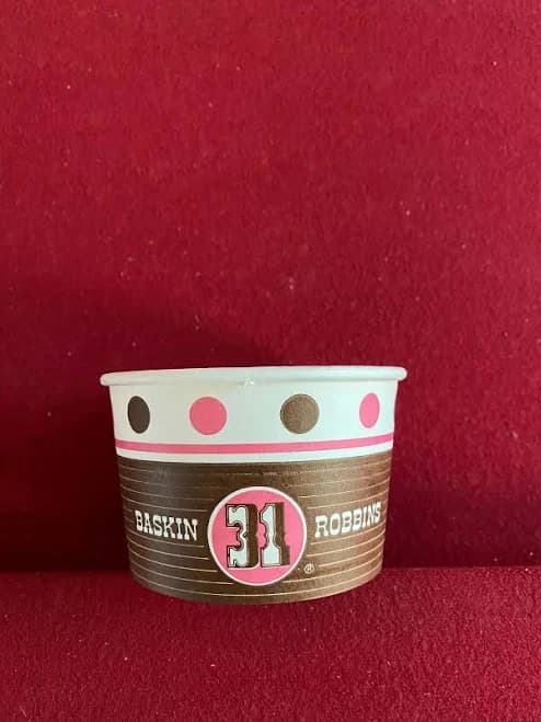 Baskin-Robbins Ice Cream Double Scoop Cup