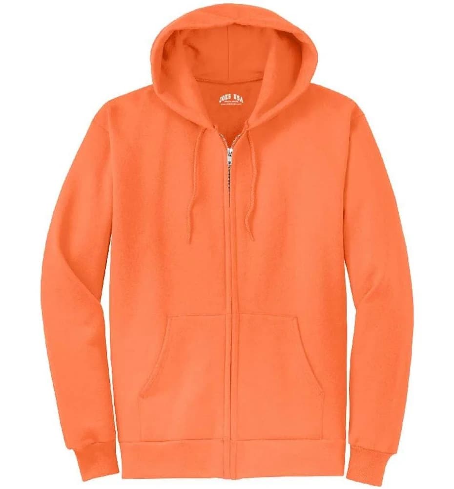 Joe’s USA Men's Full-Zip Hoodie