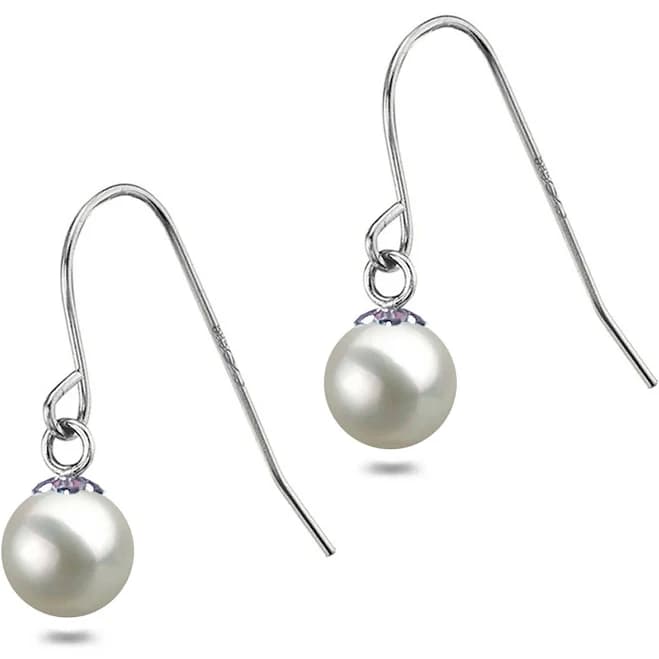 925 Silver Freshwater Pearl Stud Earrings