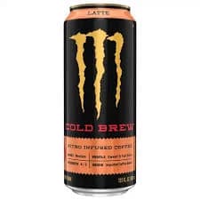 Monster Cold Brew Latte Energy Drink