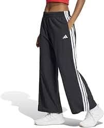 Adidas Womens Essentials 3-Stripes Woven Parachute Pants