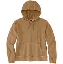 Carhartt Women's Relaxed Fit Midweight Garment Dye French Terry Hooded Sweatshirt