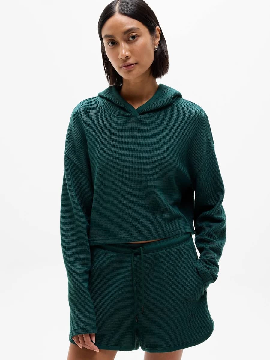 Athleta Women's Tranquil Waffle Hoodie