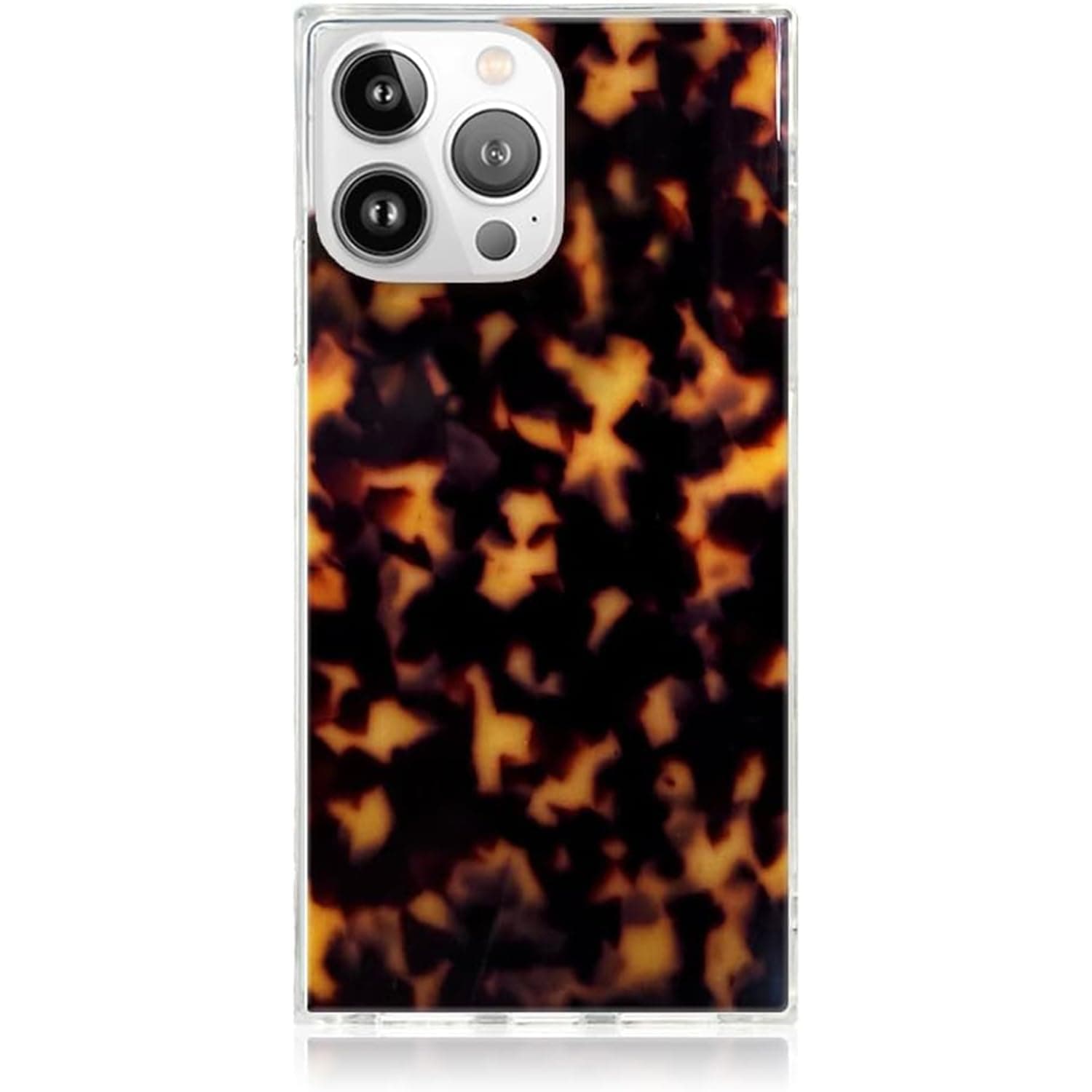 Flaunt Square Tortoise Shell iPhone Case