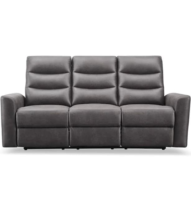 Devon & Claire Breighton Fabric Manual Reclining Sofa Couch