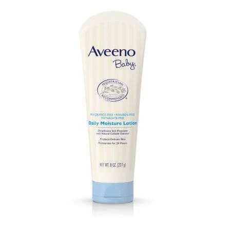 Aveeno Baby Daily Moisture Lotion For Delicate Skin Fragrance Free By J&J Cons