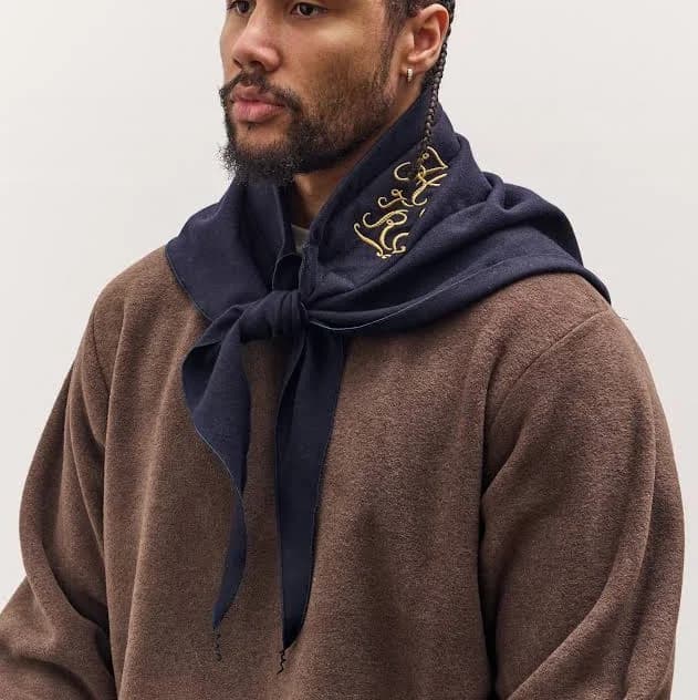 Kapital Wool Babushka with Kountry Embroidery
