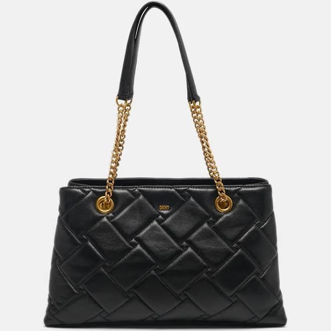 DKNY Quilted Calf Leather Tote Bag