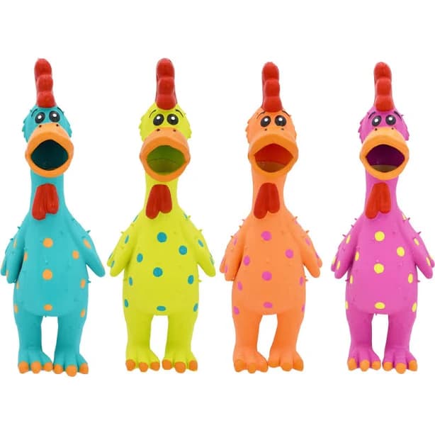 Multipet Globkens Chicken Dog Toy
