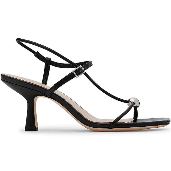 Loeffler Randall Women's Triana Strappy Embellished Leather Sandals