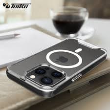 Chiron Clear Magnetic Case with MagSafe for iPhone 15 Series - Toiko