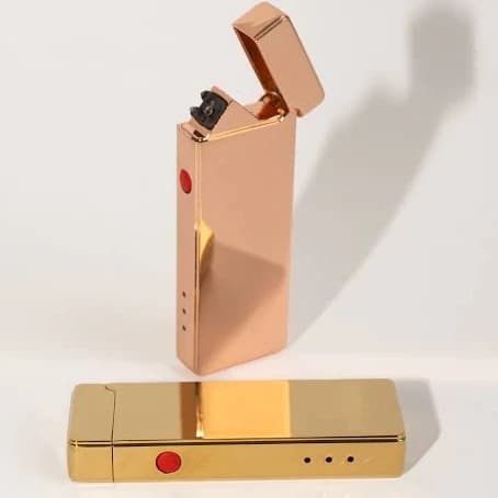 Rechargeable Lighter in Rose Gold