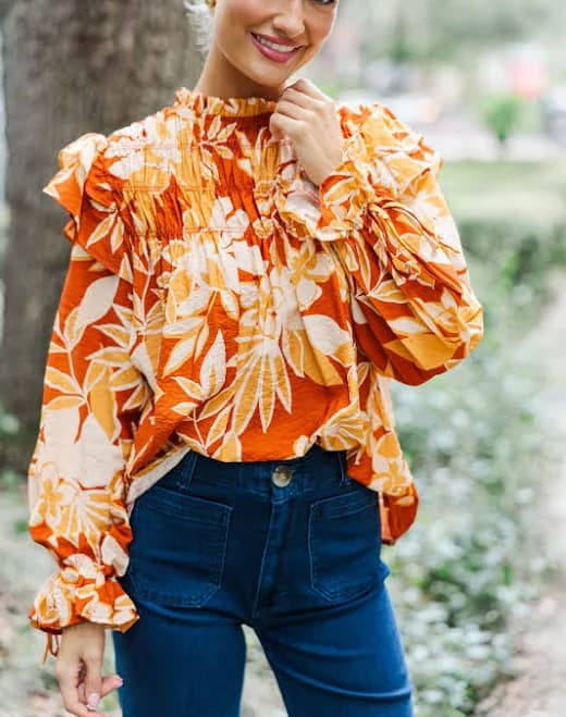 Floral Blouse