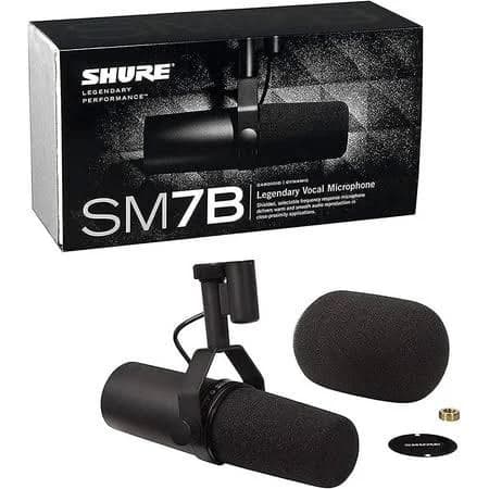 Shure SM7B Dynamic Vocal Microphone