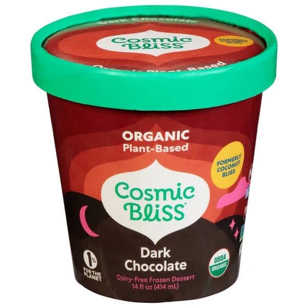 Cosmic Bliss Dark Chocolate Ice Cream