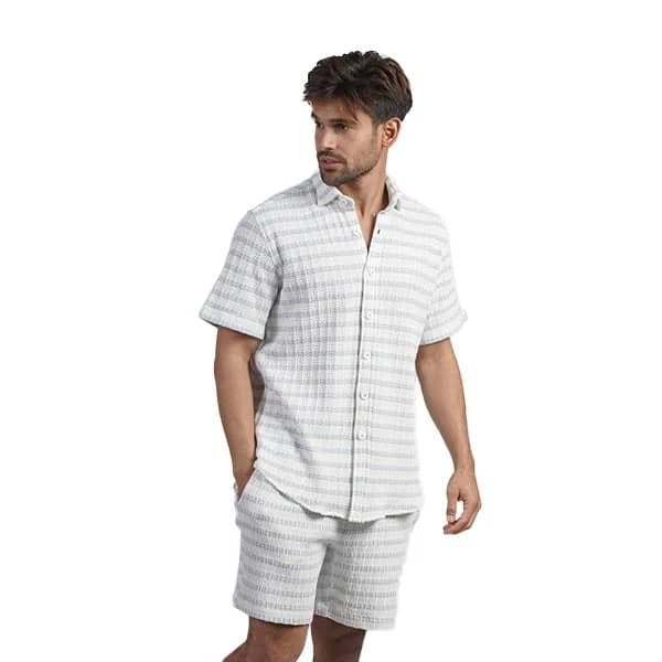 Pacific Coast Short Sleeve Shirt + Shorts Matching Set