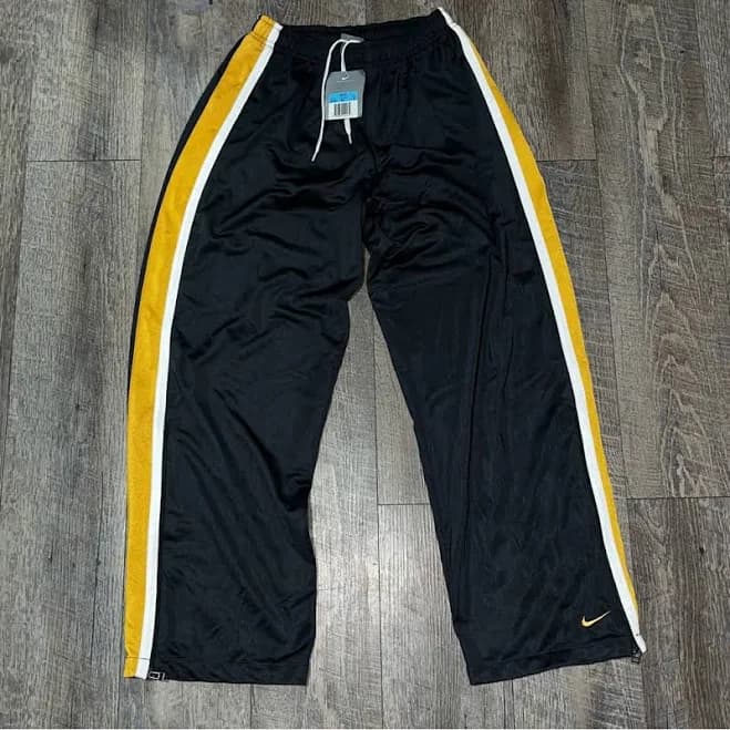 Nike Youth Boys Striped Ankle Zip Track Pants
