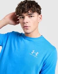 Blue Under Armour Small Logo T-Shirt - JD Sports Global