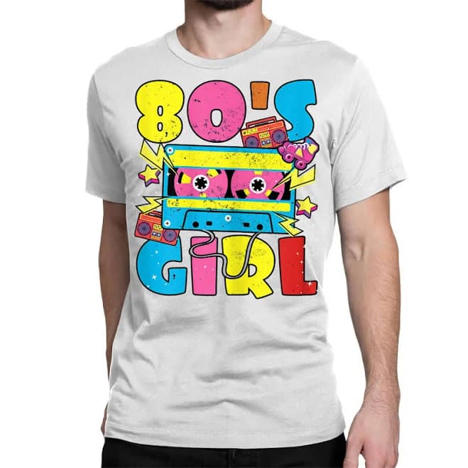Artistshot Women's 80's Girl Classic T-Shirt