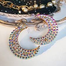 Belly Dance Accessory Bellydancing Earrings Girl's Accessories Jewellery Dance | eBay