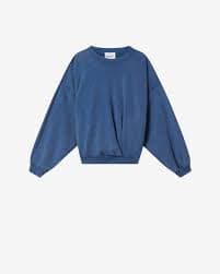 SAURIA SWEATSHIRT Woman indigo | ISABEL MARANT Official online store