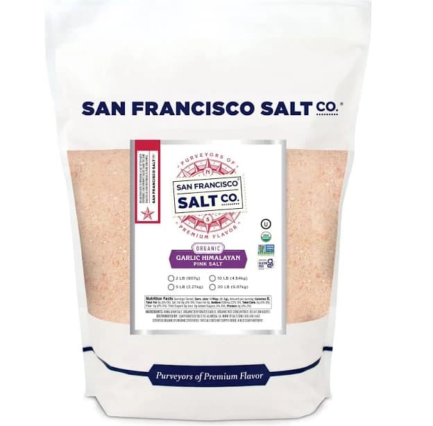 Organic Himalayan Garlic Salt