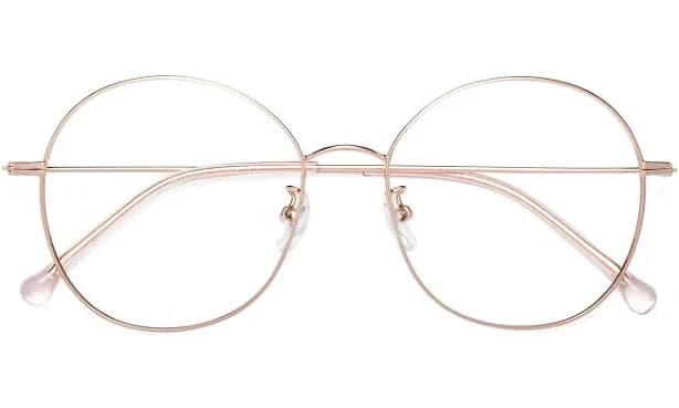 Grandpa Oversized Thin Round Glasses