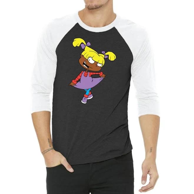 Artistshot Angelica Pickles African American Rugrat 3/4 Sleeve Shirt