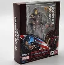 S.H.FIGUARTS Civil War Figure Captain America x Ironman MARK46 Special Box Set
