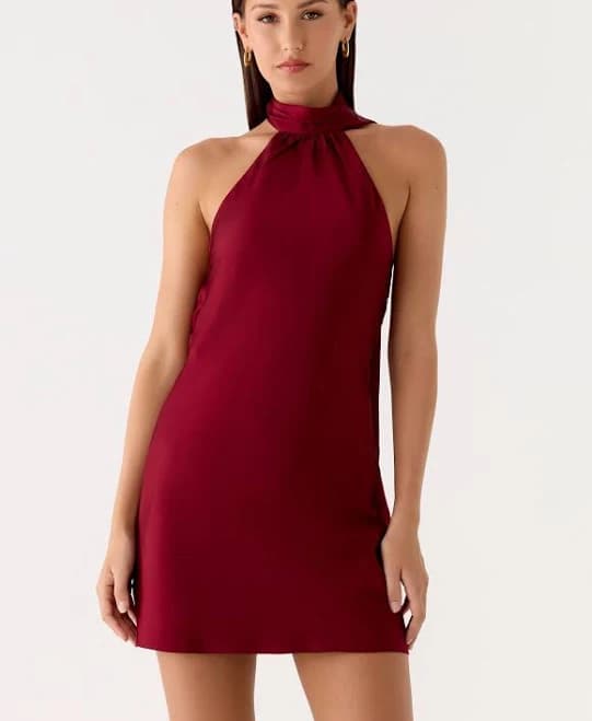 KEENa Scarf Mini Dress