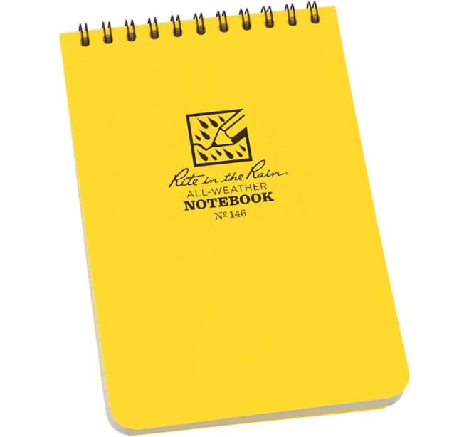 Rite in the Rain All-Weather Top Spiral Notebook