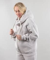 Buy Hoodie "Introvert", warm casual zip-up hoodie – Impact