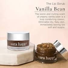 Amazon.com : Sara Happ Sweet Glow and Go: Confetti Cake Lip Scrub Exfoliator + Vanilla Bean Lip Scrub Duo—Exfoliating Lip Treatment, Moisturizer for Dry and Flaky Lips, Vegan, (0.5 Fl Oz each) :
