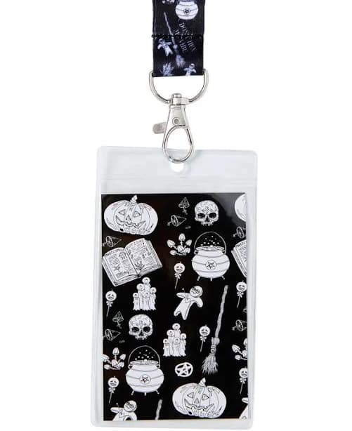 Spirit Halloween Don't Hex My Vibe Lanyard