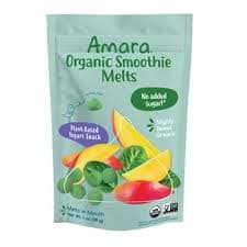 AMARA Organic Carrot Raspberry Smoothie Melts No Added Sugar Stage 2 1 oz Resealable Bag - Walmart.com
