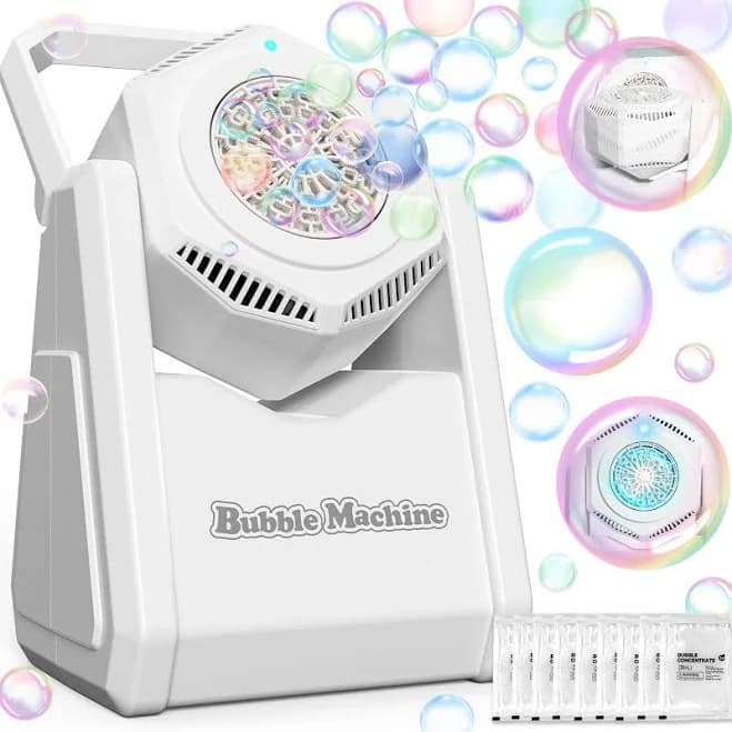 Automatic Bubble Machine for Kids Toddlers