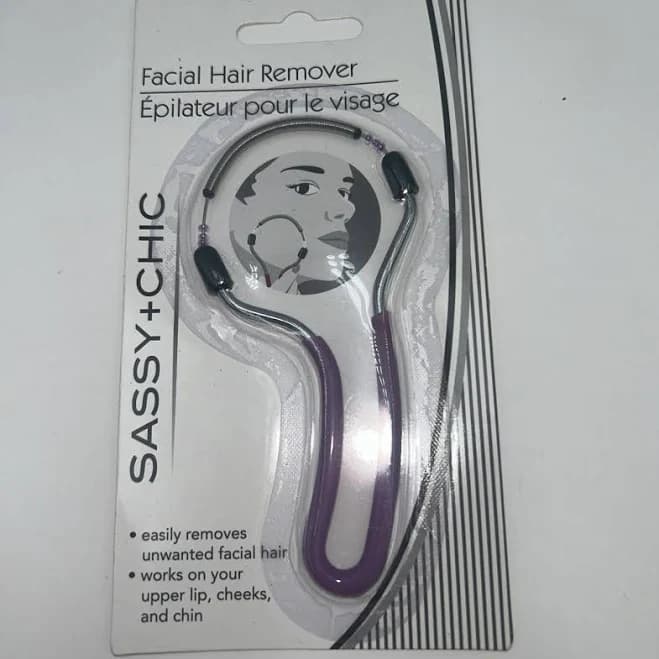 Sassy-Chic Facial Hair Remover
