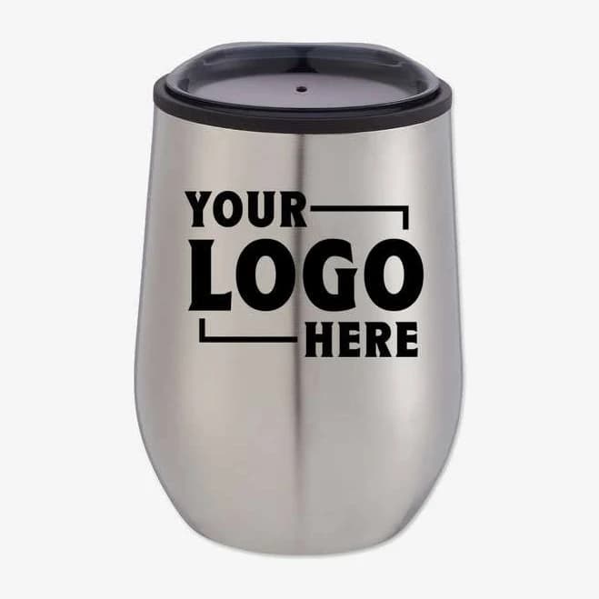 Sample - 10 oz. Brix Stainless Steel Insulated Tumbler - Silver