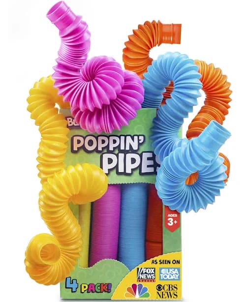 BUNMO Pop Tubes Sensory Toys Toddler Toys