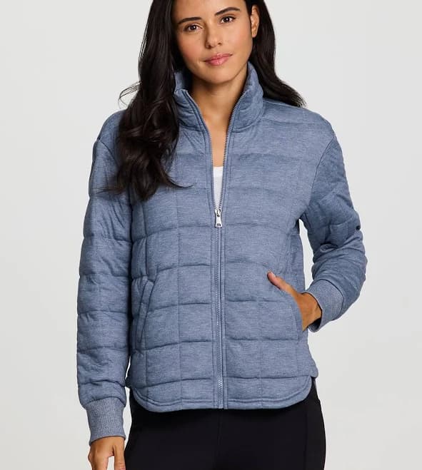 Rbx Active Women's Lightweight Quilted Zip Up Jacket