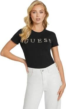 Women factory Pepper Rhinestone Logo Tee