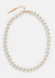 Multicolour Flower Beaded Necklace | WHISTLES | Whistles US |