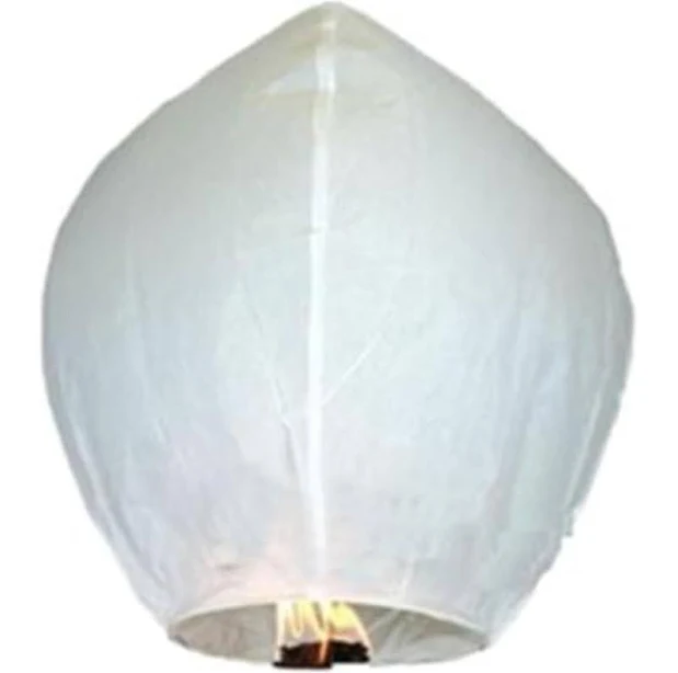 Flying Chinese - White Lanterns