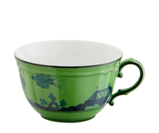 Oriente Italiano Malachite Tea Cup by Richard Ginori