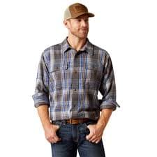 Rebar Heavy Flannel Work Shirt | Ariat