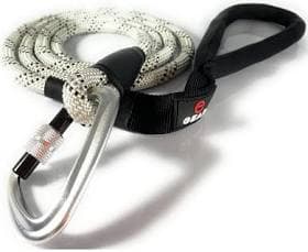 Enthusiast Gear Climbing Rope Dog Leash with Locking Carabiner