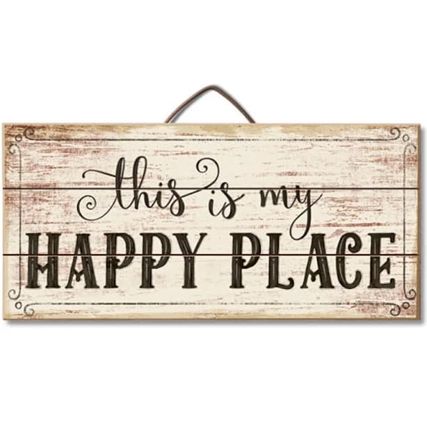 Winston Porter This Is My Happy Place Horizontal Pallet Wood Sign